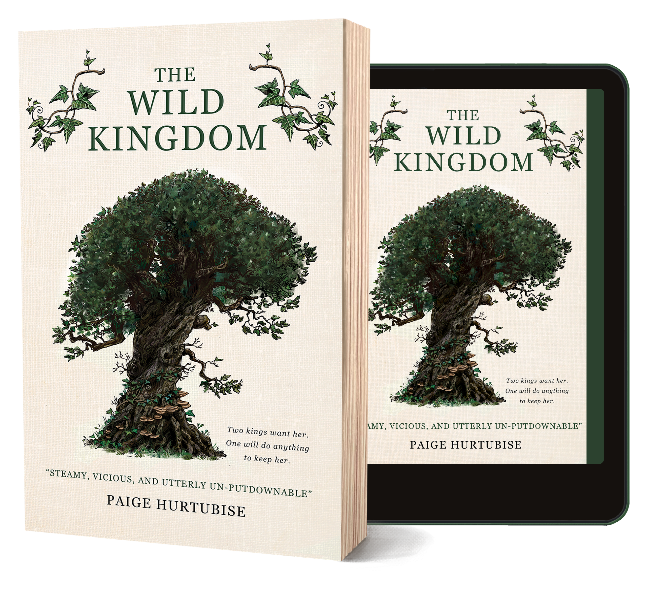 Paperback and Kindle editions of The Wild Kingdom